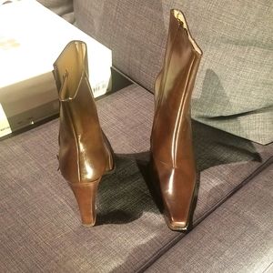 BCBGirls Max Azria Brown Leather Boots - Sz 10